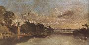 J.M.W. Turner The Thames near Waton Bridges painting